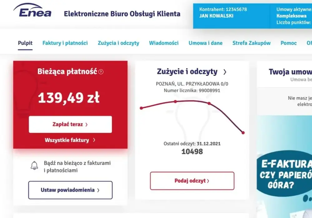 Jak sprawdzić rachunek za prąd Enea bez zbędnych problemów?